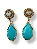 Pendientes Mandile 1922 Mujer Cammei  in Plata Conchiglia 2MORCMT5